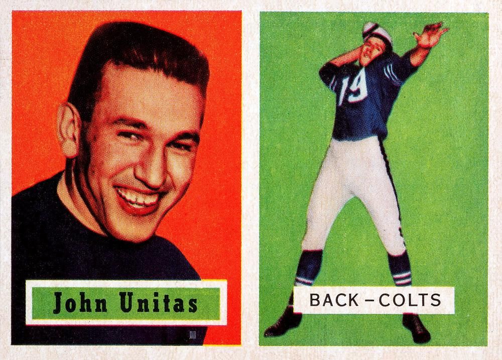 Baltimore Colts Sports Card