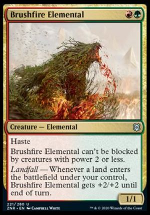 Brushfire Elemental (Zendikar Rising)