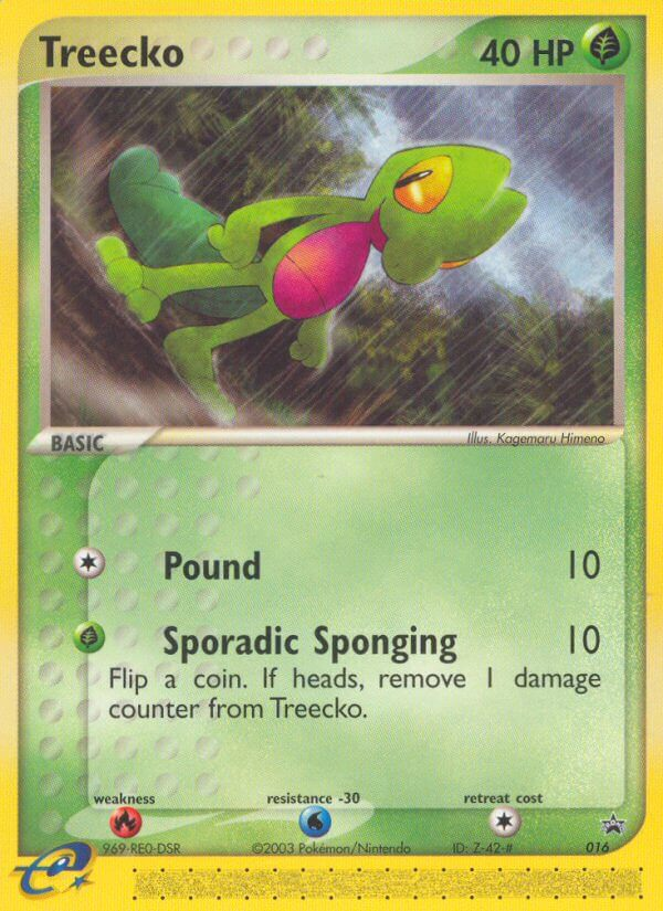 Treecko (16/40) - Nintendo Black Star Promos Pokémon Card