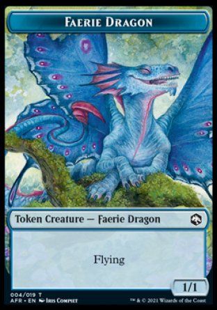 Faerie Dragon (Dungeons & Dragons: Adventures in the Forgotten Realms) Trading Card