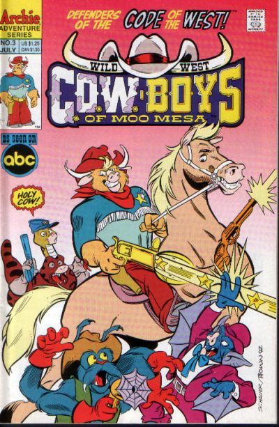Wild West C.O.W.-Boys of Moo Mesa #3 Comic