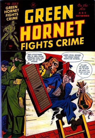 Green Hornet Fights Crime #40 Comic