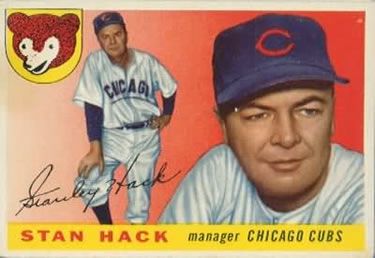Stan Hack 1955 Topps #6 Sports Card