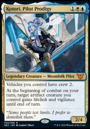 Kotori, Pilot Prodigy (Kamigawa Neon Dynasty Commander Decks) Trading Card