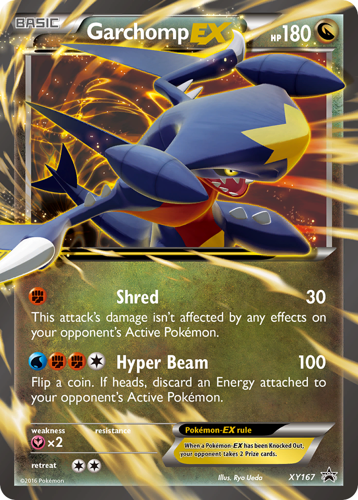 Garchomp EX (XY167) - XY Black Star Promos Pokémon Card