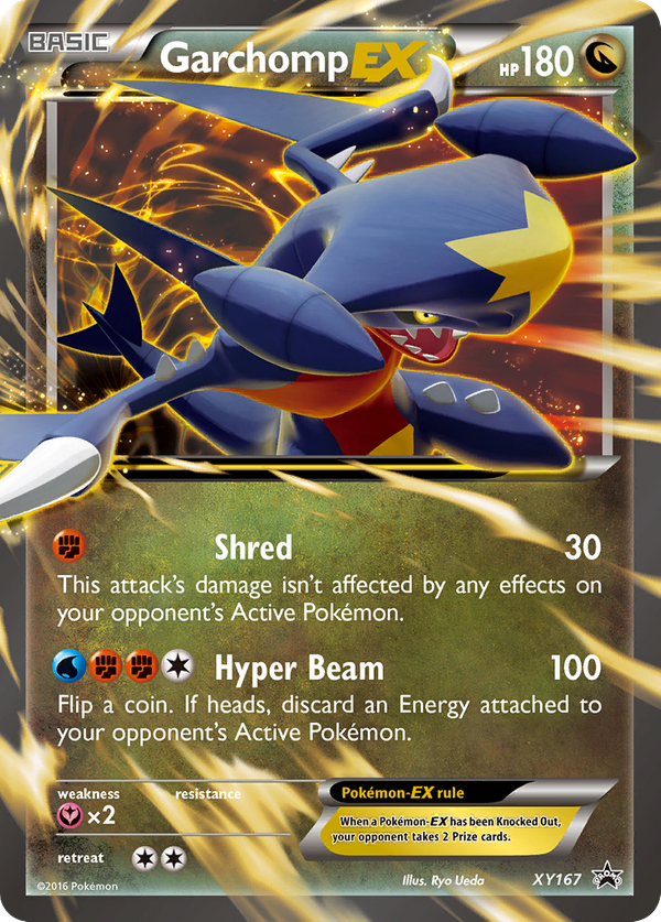 Garchomp EX (XY167) - XY Black Star Promos