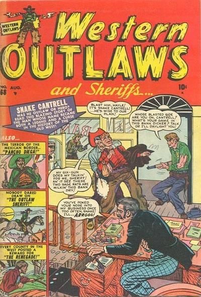 Western Outlaws and Sheriffs #68 Comic