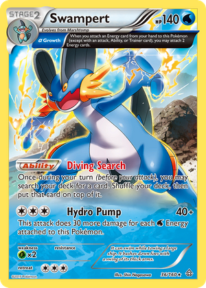 Swampert (36/160) - Primal Clash