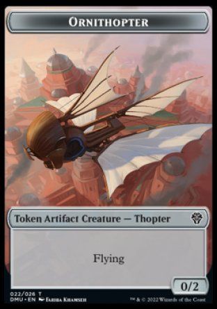 Ornithopter Token (Dominaria United) Trading Card