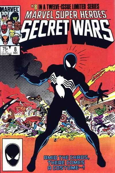 Marvel Super Heroes Secret Wars 8 CGC 9.6 WHT PGS 84' Black Suit Origin Venom 