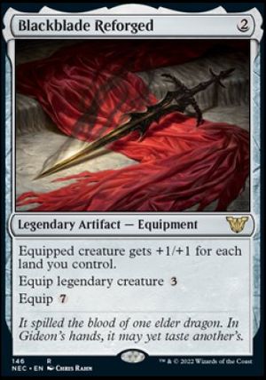 Blackblade Reforged (Kamigawa Neon Dynasty Commander Decks)