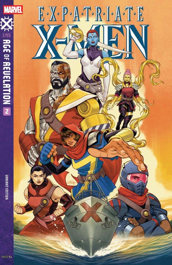 Expatriate X-Men #2 (Betsy Cola Variant) Comic