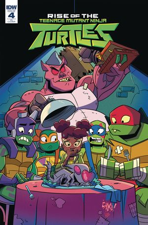 Rise of the Teenage Mutant Ninja Turtles #4 (10 Copy Cover Thomas)
