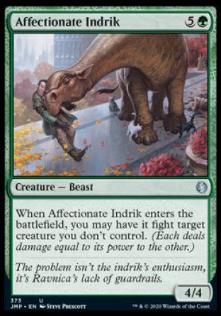 Affectionate Indrik (Jumpstart) Trading Card