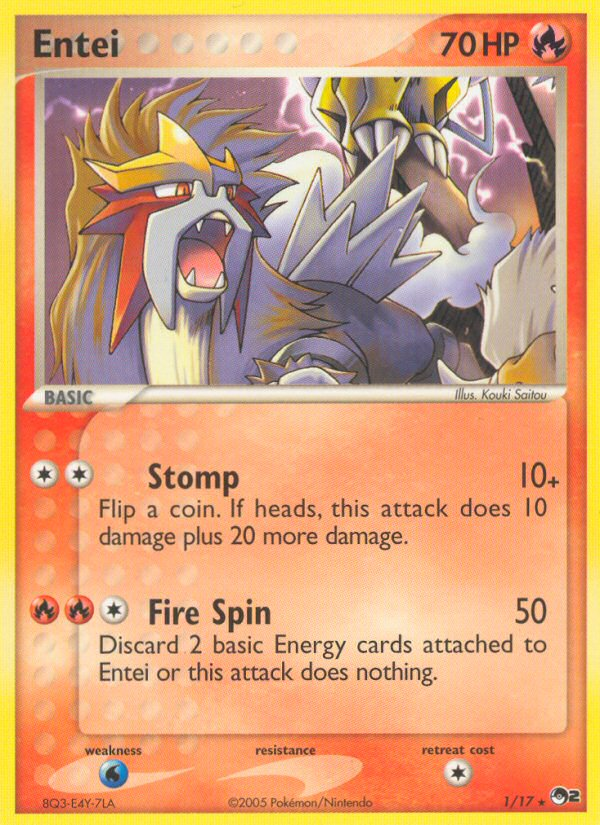 POP Series 2 Pokémon Card