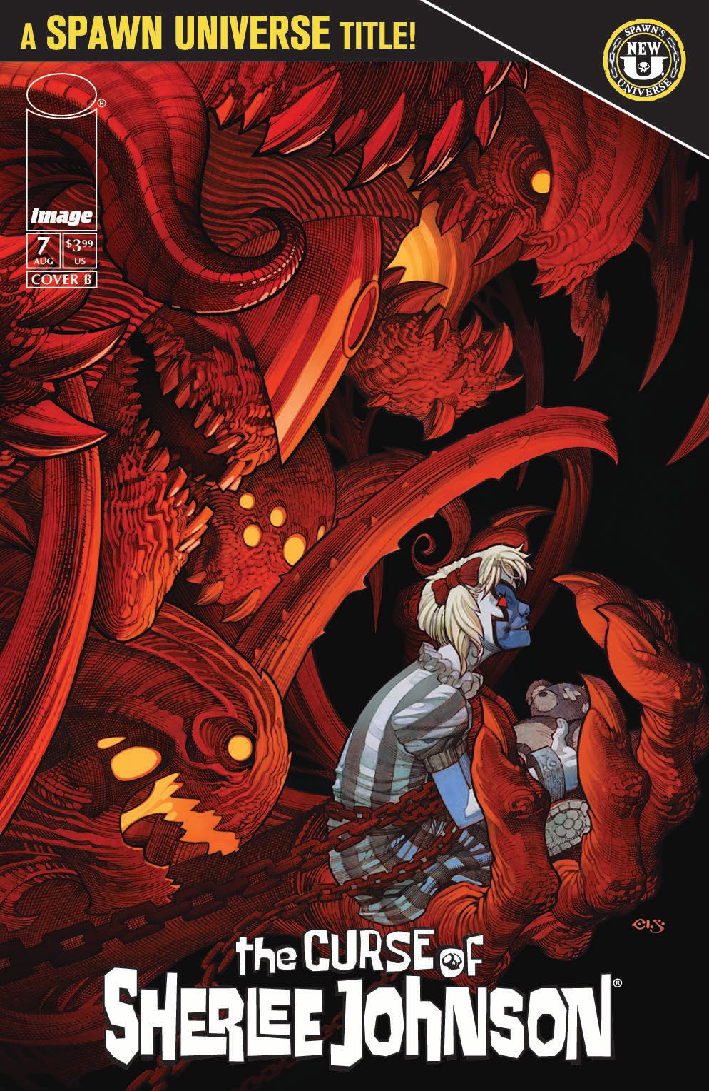 The Curse Of Sherlee Johnson #7 (Cvr B Chris Stevens Variant) Comic