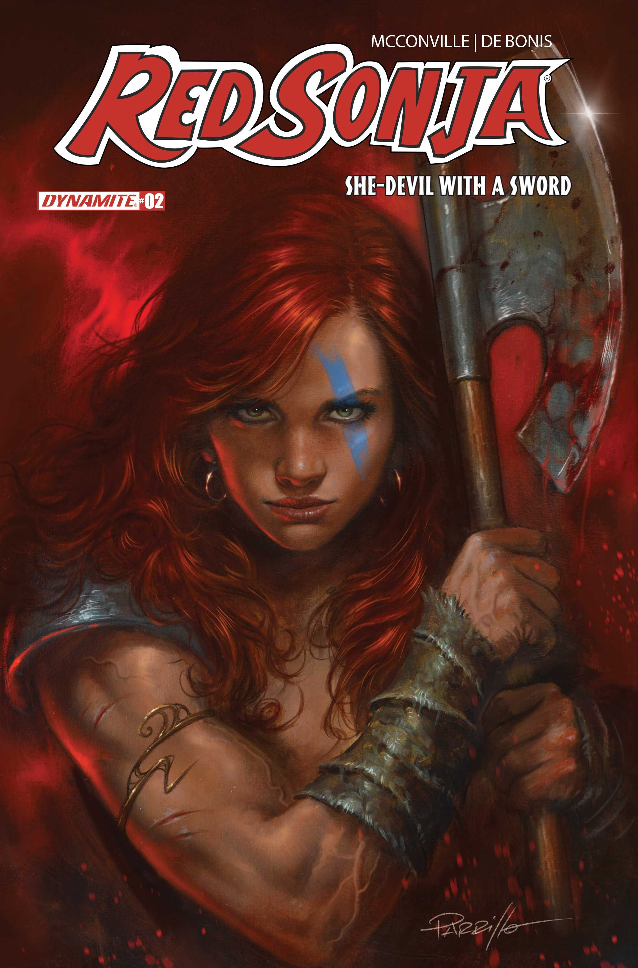 Red Sonja She Devil With A Sword #2 (Cvr B Lucio Parrillo Variant) Comic