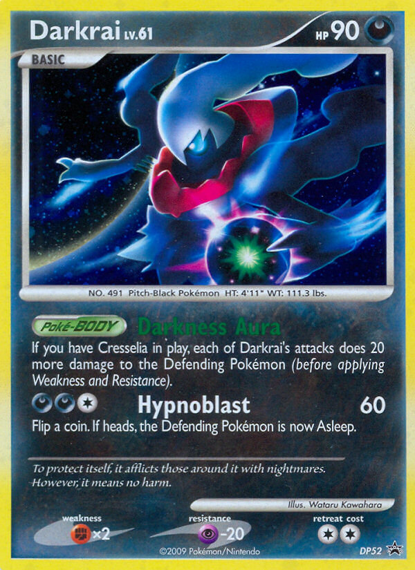 Darkrai (DP52) - DP Black Star Promos Pokémon Card