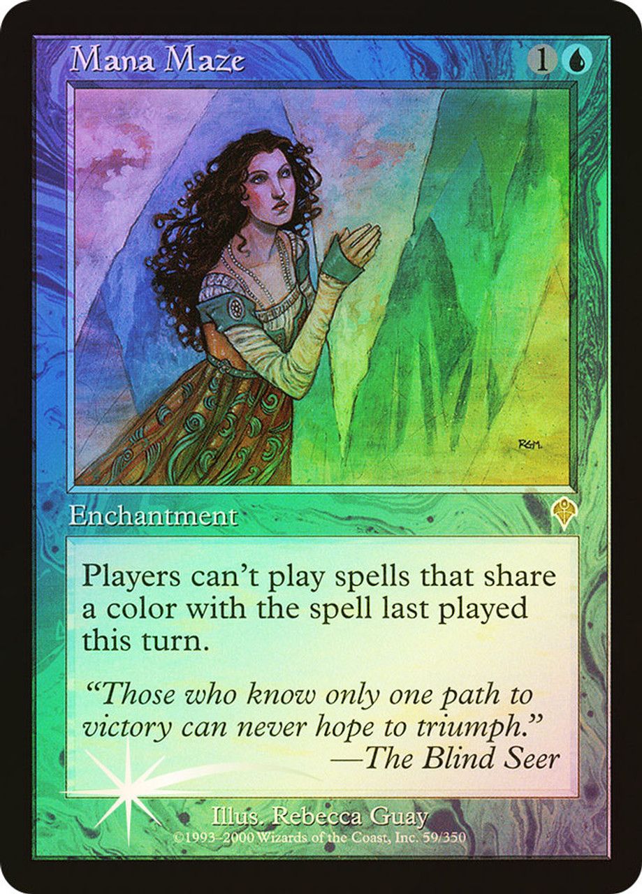 Mana Maze (Invasion - Foil) Trading Card