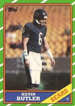 Kevin Butler 1986 Topps #18 Sports Card