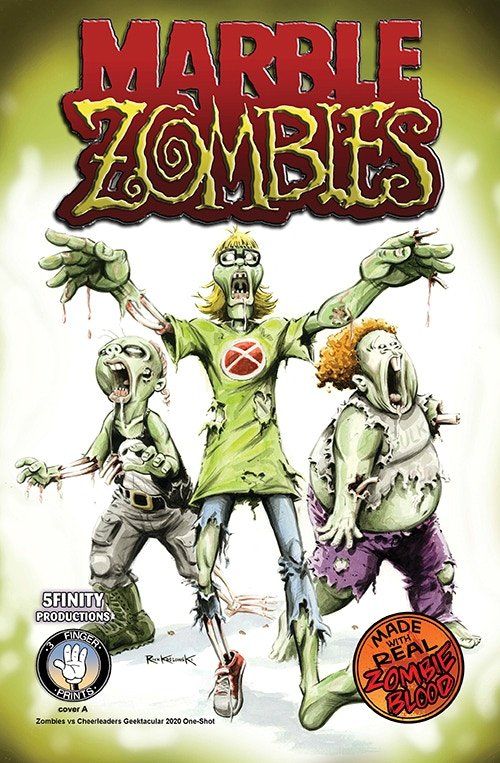 Zombies vs. Cheerleaders: Geektacular 2020 Comic