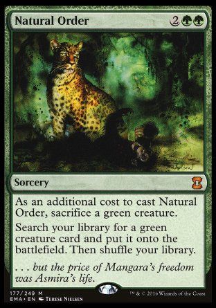 Natural Order (Eternal Masters) Trading Card