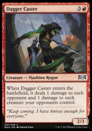 Dagger Caster (Ravnica Allegiance) Trading Card