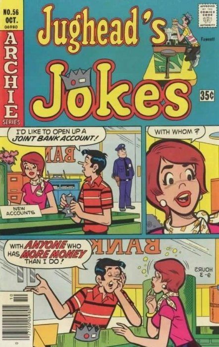Jughead's Jokes #56 Comic
