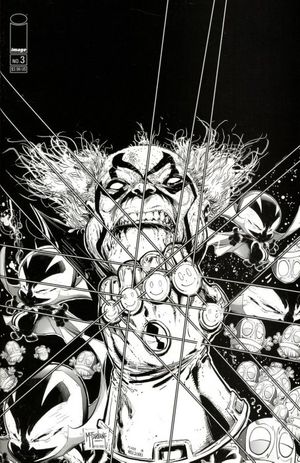 Spawn Kills Everyone Too #3 (Cover B B&w Virgin Mcfarlane)