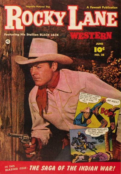 Rocky Lane Western #38 Comic