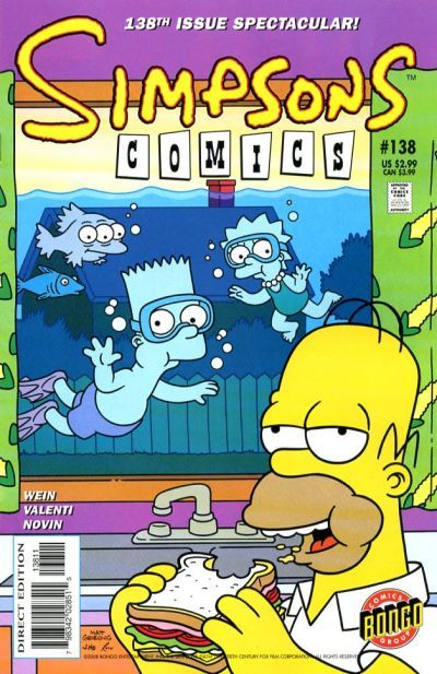 Simpsons Comics #138 Comic
