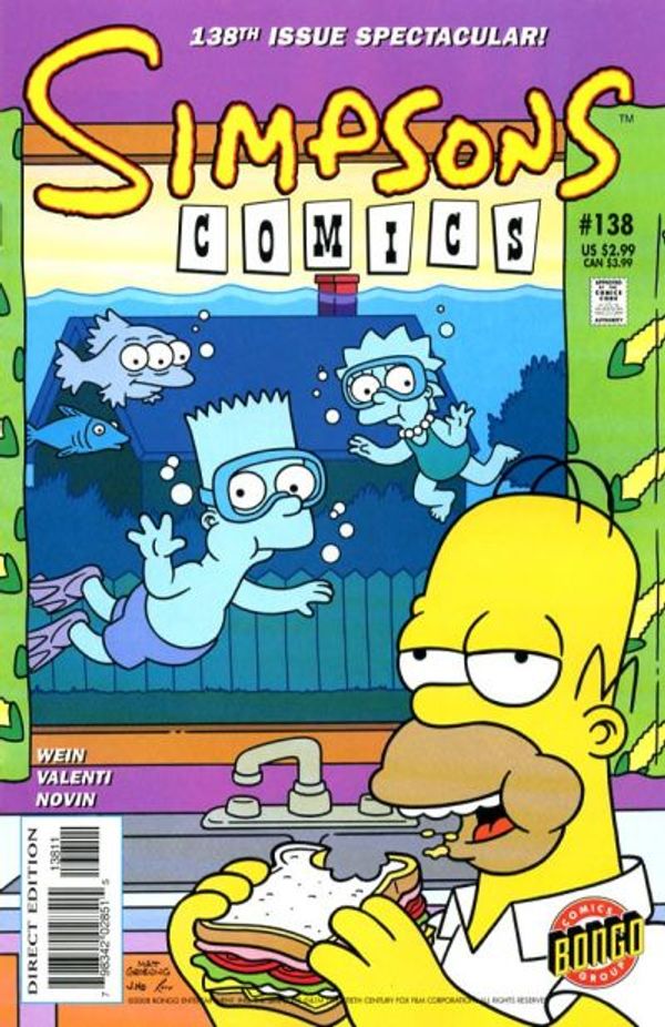 Simpsons Comics #138