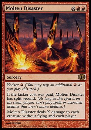 Molten Disaster (Future Sight)