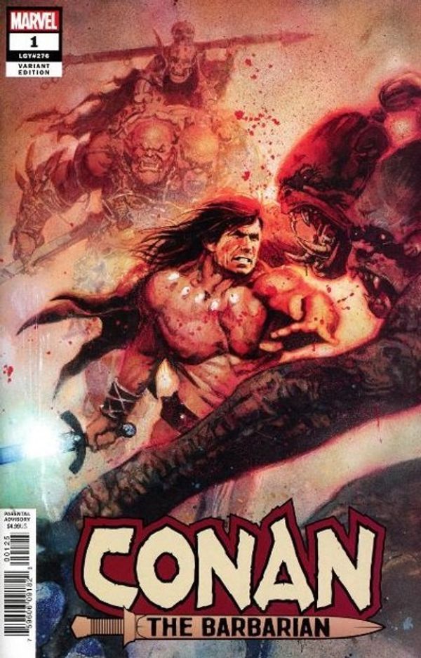 Conan The Barbarian #1 (Sienkiewicz Variant)