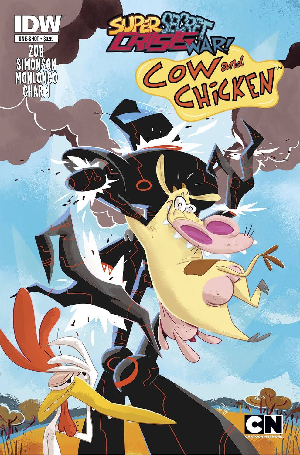 Super Secret Crisis War Cow &amp; Chicken #1 Comic
