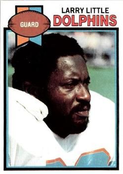 Larry Little 1979 Topps #60 Sports Card