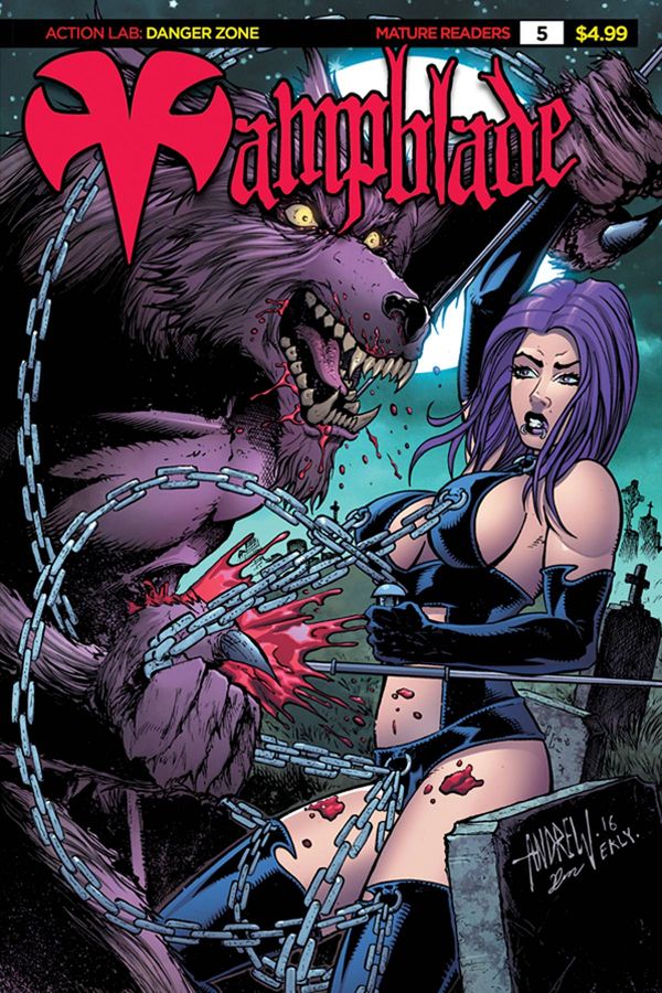 Vampblade #5 (Cover E 90s Monster)