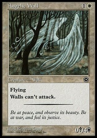 Angelic Wall (Portal Second Age) Trading Card