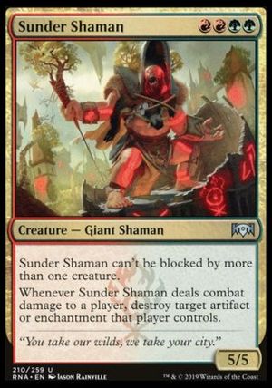 Sunder Shaman (Ravnica Allegiance)