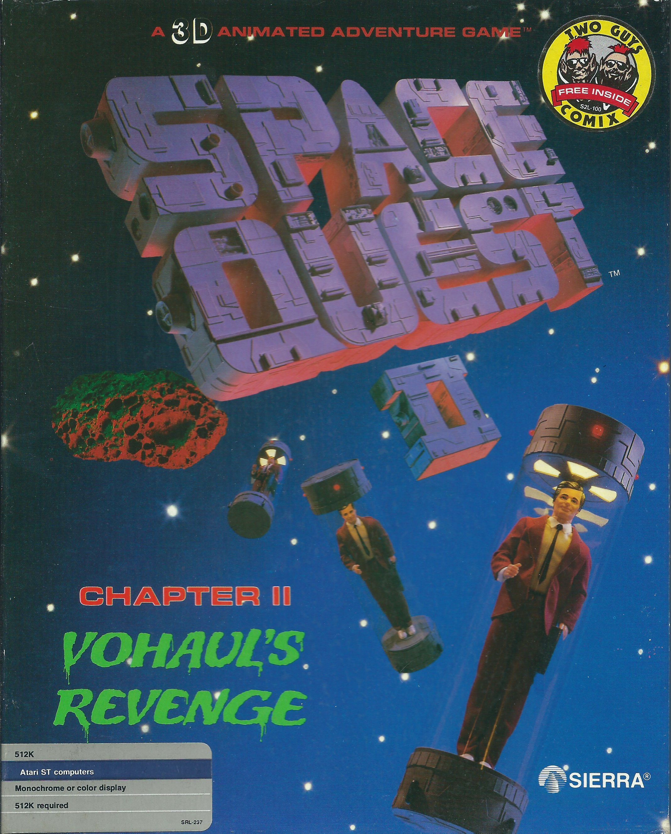 Space Quest: Chapter II - Vohaul's Revenge Video Game