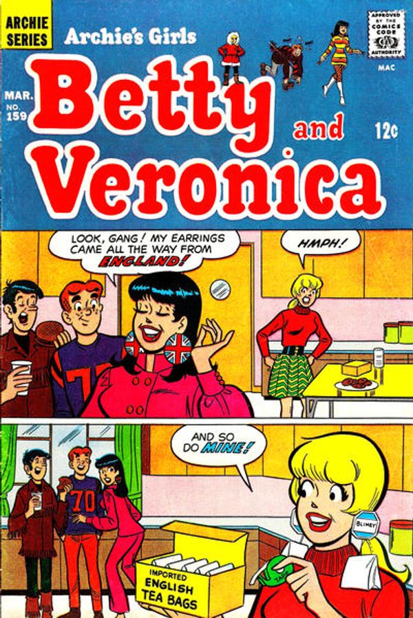 Archie's Girls Betty and Veronica #159