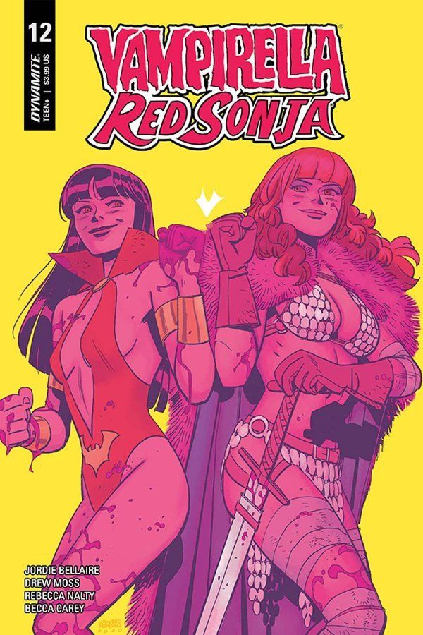 Vampirella/Red Sonja #12 (Cover C Romero & Bellaire)