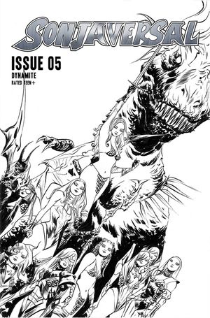 Sonjaversal #5 (20 Copy Lee B&w Cover)
