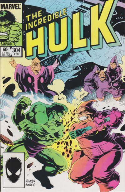 Incredible Hulk #304 Comic