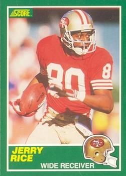 Jerry Rice 1989 Score #221 Sports Card