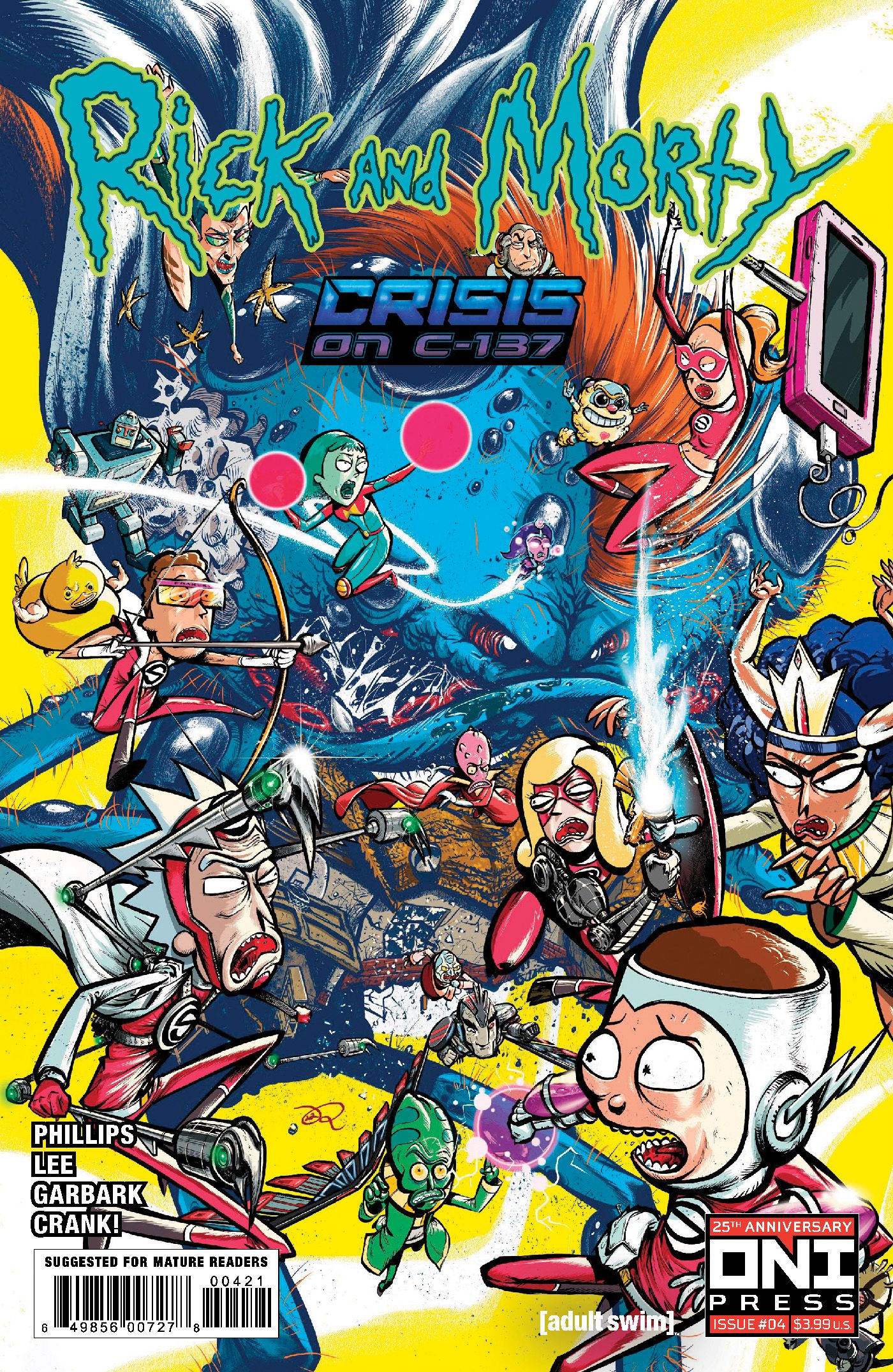 Rick and Morty: Crisis on C-137 #4 Comic