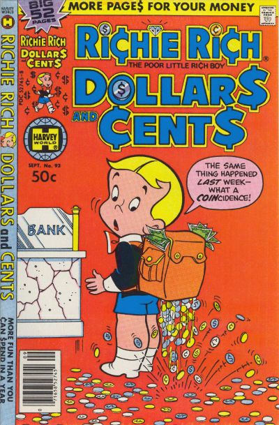 Richie Rich Dollars and Cents #93 Comic
