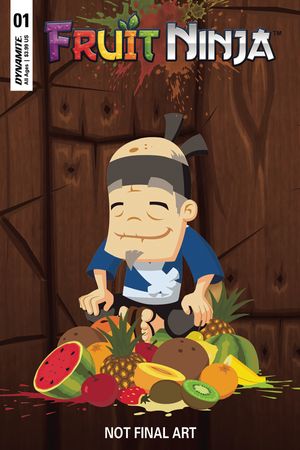 Fruit Ninja #1 (Cover B Game Play)