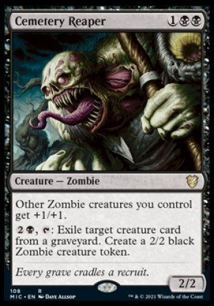 Cemetery Reaper (Innistrad Midnight Hunt Commander Decks) Trading Card