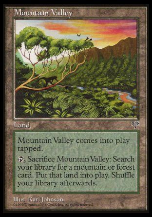 Mountain Valley (Mirage) Trading Card